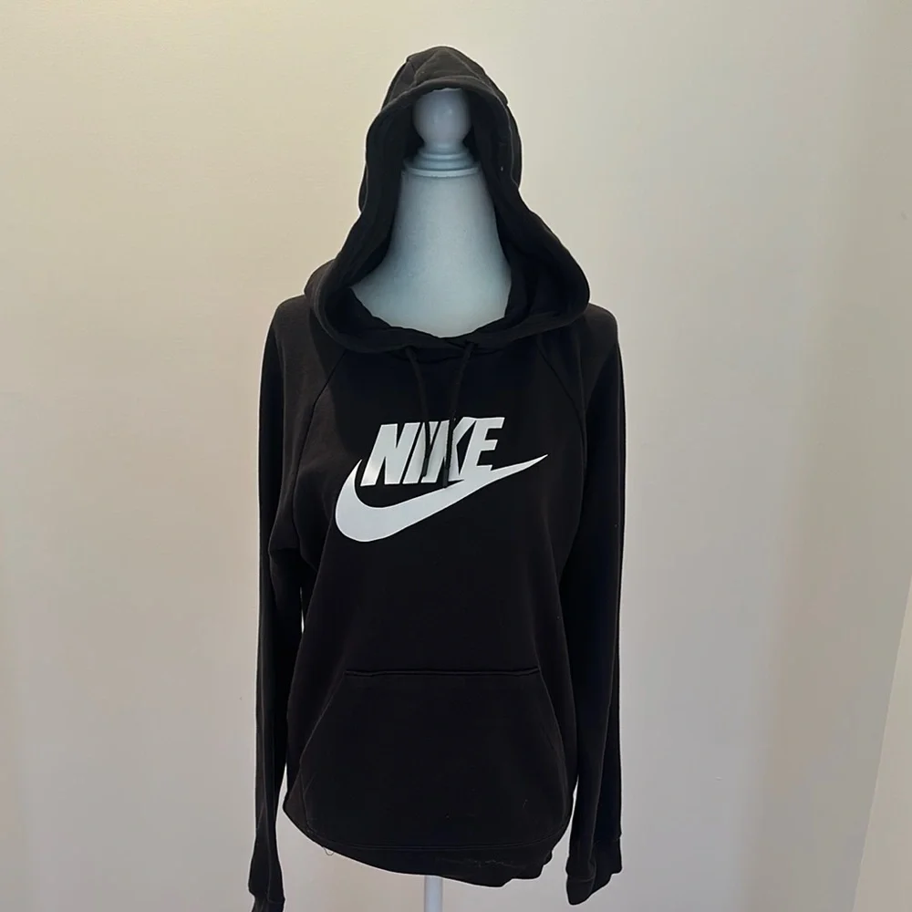 Nike Charcoal Sweatshirt with White Logo